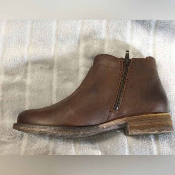 Josef Seibel Brown Leather Ankle Boots EU 36 US 5 to 5.5 - Picture 11 of 12